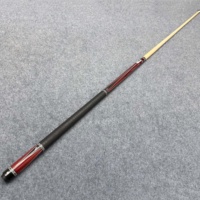 Queue de billard BLUE CARDAMOM 58 pouces, fût en érable renforcé de carbone EP, embout en ébène, faible déviation, pointe de 12,5 mm, queue de billard professionnelle