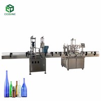 Ligne de production de machines de remplissage d'eau en bouteille entièrement automatique avec lavage, remplissage, bouchage et étiquetage pour bouteilles en plastique