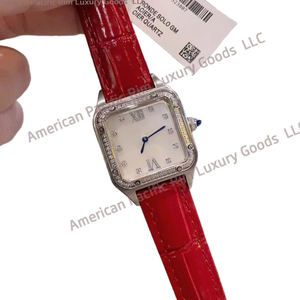 Luxury Women's Quartz <b>Watch</b> Diamond Water-Resistant Stainless Steel Band Small Elegant Pointer for Fashion Business - Product Image 1