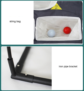 Filet d'entraînement au chipping de <span class=keywords><strong>golf</strong></span> Filet de balançoire et de frappe multi-cibles Fournitures d'entraînement intérieures et extérieures Portable et facile à ranger - Product Image 3