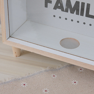 Tirelires pour enfants, coffres-forts en bois personnalisables, tirelires ATM avec panneau en verre, emballage personnalisé, fabrication artisanale, logo personnalisé, rectangle - Product Image 5