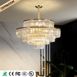 Treo Đèn chùm phòng khách ánh sáng hội trường biệt thự bàn ăn LED cao cấp sang trọng phòng ăn Đèn Chùm Pha Lê - Product Image 4