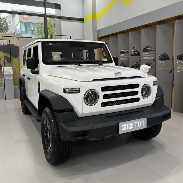 Factory Direct Price 212 CAR 2026 BAW 212 T01 4WD 170km/h Max Speed High Performance Off-road Vehicle New SUV Car Gasoline Car Beijing 212 T01 2024