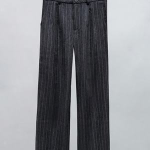 Pantalones de Traje Casuales para Mujer al por Mayor, Personalizados OEM/ODM, Pantalones de Cintura Alta para Mujer - Product Image 2