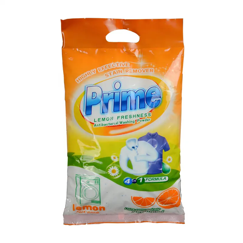 Detergente para la ropa antibacteriano de 1KG, detergente en polvo de espuma rica para uso manual en el hogar de fábrica de China