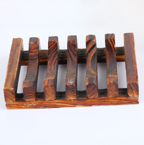 Bathroom Accessory Natural Bamboo Wood <b>Soap</b> Dish <b>Holder</b> - Product Image 2