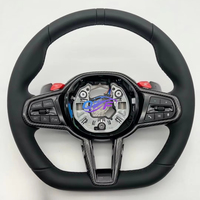 Volant en fibre de carbone Alcantara personnalisé pour Toyota GR Supra DB A80 A90, accessoires auto populaires 2020-2025