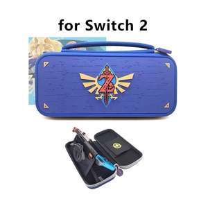 Estuche Protector Duradero de Gran Capacidad para Consola Nintendo Switch 2, Bolsa de Viaje Portátil con Cierre de Cremallera, Estuche de Almacenamiento de EVA - Product Image 2