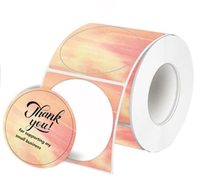 Rouleaux d'étiquettes autocollantes en papier thermique pour Phomemo M110 M200 M220 M221 Mini imprimante de poche fabricant d'étiquettes Style de texture 50*50 rond