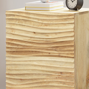 Comodino con 1 Anta in Legno Smontabile, Mobile Contenitore per Camera da Letto - Product Image 3