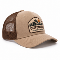 Casquette Trucker 6 Panneaux Respirante à Dos en Maille Réglable avec Logo Brodé ou Écusson Tissé – Meilleure Vente