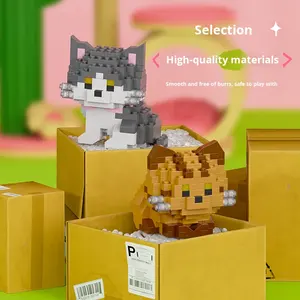 Factory Direct Supply <strong>Lele</strong> Brothers W1522-1523 Micro Particle Building <strong>Blocks</strong> Plastic Model Toy for Pets Cross-Border Toy - Product Image 5