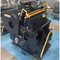 Máquina troqueladora de cajas de cartón corrugado de cuero Manual serie ML