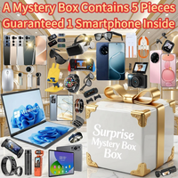 Caja Misteriosa de Electrónica Inteligente 3C con Smartphone Garantizado, Teléfonos Móviles 5G para Juegos, Reloj Inteligente y Auriculares de Regalo