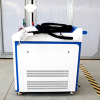 RAZORTEK Nouvelle machine de soudage laser à fibre portative automatique 4-en-1 6000W avec système de refroidissement par eau industriel et contrôle RAYCUS