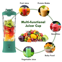 Nieuw ontwerp 150W Elektrische USB Draagbare Blender 600ml Mini Fruitpers 4000mAh Oplaadbaar Lekvrij IJsvergruizer Shakes