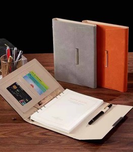 Juego <span class=keywords><strong>de</strong></span> caja <span class=keywords><strong>de</strong></span> regalo con impresión <span class=keywords><strong>de</strong></span> logotipo personalizado A5 PU Tapa dura estampado dorado planificador <span class=keywords><strong>de</strong></span> reuniones <span class=keywords><strong>de</strong></span> negocios cuaderno al por mayor - Product Image 5