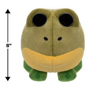 Jouet grenouille en coton PP dodu et grenouille en peluche Kawaii avec quatre pattes rondes vertes, <span class=keywords><strong>gros</strong></span> yeux noirs, <span class=keywords><strong>ventre</strong></span> jaune, étreinte de 8 pouces - Product Image 3