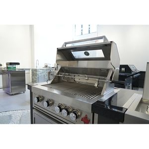 Barbecue commercial SS430 31,3 po de large avec grille chauffante <span class=keywords><strong>et</strong></span> <span class=keywords><strong>bac</strong></span> à graisse, système d'armoire de cuisine extérieure pour barbecue à gaz - Product Image 3