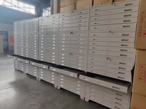 Archivador moderno de acero con cerradura, muebles de oficina móviles para dibujo de zócalo y <span class=keywords><strong>mapa</strong></span> para dormitorio u hotel - Product Image 2