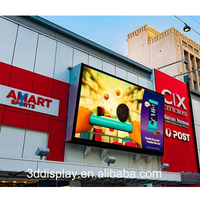 Carteles digitales LED para exteriores, carteles de alto brillo para publicidad, pared de vídeo, P3, P4, P5, P6, P8, P10, 2020
