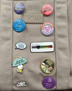 Pin de Esmalte Duro con Diseño de Pato, Habilidades para el Manejo de <span class=keywords><strong>la</strong></span> Ansiedad, Metal Pintado para Chapado en Oro, Salud Mental, Recuperación de Traumas, Terapia, Logotipo, Diseño Kawaii - Product Image 4