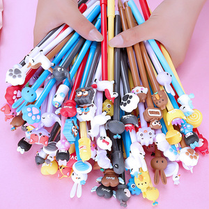 Soododo 2026 - Bolígrafo Promocional con Diseño <span class=keywords><strong>de</strong></span> Dibujos Animados, Punta <span class=keywords><strong>de</strong></span> 0.5 mm, Negro, Plástico, Corazón, Material Escolar, Venta al <span class=keywords><strong>por</strong></span> Mayor - Product Image 3