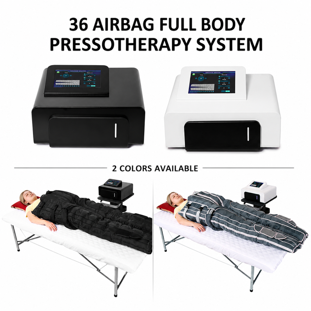 Pressotherapy air Pressure Intermittent Pneumatic Body Compression Lymphatic Drainage Machine Skin Analysis Device