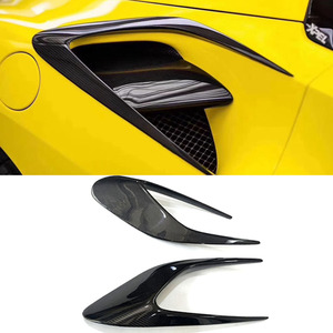 อุปกรณ์ตกแต่งภายนอกรถยนต์สำหรับ F488 สไตล์ Mansry คาร์บอนไฟเบอร์ ช่องระบายอากาศด้านข้าง สำหรับ <span class=keywords><strong>Ferrari</strong></span> <span class=keywords><strong>488</strong></span> <span class=keywords><strong>GTB</strong></span> Spider ชุดแต่งช่องระบายอากาศด้านข้าง - Product Image 2