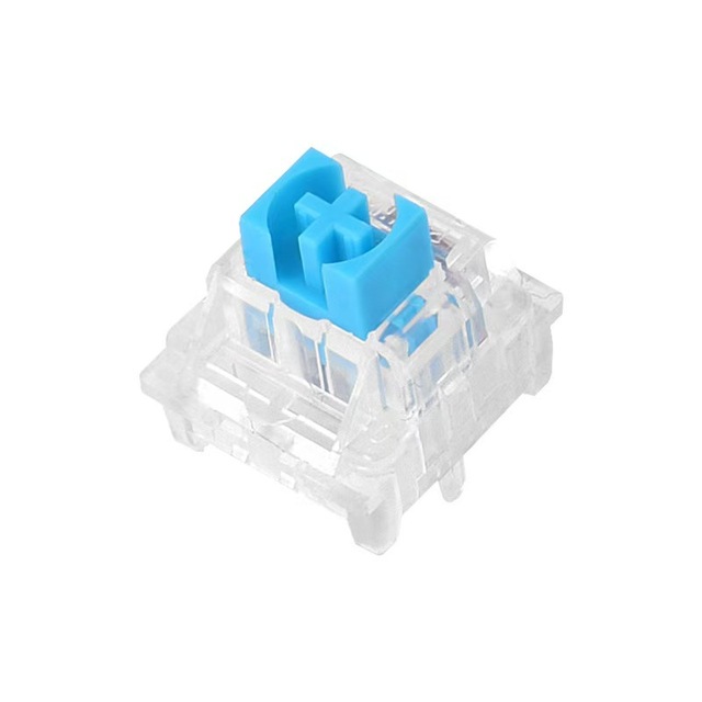 Mechanical Keyboard Shaft Body Switch Key Accessories Customized Hot Plug Linear Green Shaft Keys Boxed Packaging Light Addable
