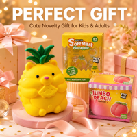 Vente en gros de jouets en silicone 100% de qualité alimentaire, parfumés, moelleux, anti-stress, à presser, pour enfants, adultes, maison, bureau