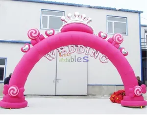 Cheaper inflatable entrance archway for wedding / inflatable wedding entrance arch for event decoration