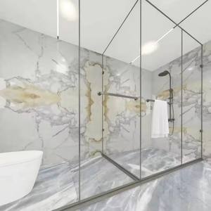 Grandes dalles de marbre Calacatta Gold Veins, prix des carreaux muraux de salle de bain, marbre Calacatta naturel - Product Image 2