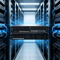 Serveur GPU IA de pointe ThinkServer SG670 avec 24 mémoires RDIMM ECC TruDDR 4 et 8 GPU NVLink SXM2 pour le calcul en nuage