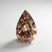 Chenjing - Diamantes Cultivados en Laboratorio con Corte Pera Champagne de 0.5ct a 1ct, Venta al por Mayor, HPHT CVD para Joyería