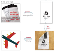 Enveloppes personnalisées avec logo, imperméables, recyclables, durables, autocollantes, écologiques, sacs d'expédition pour envois postaux