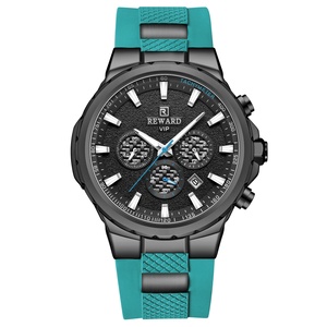 Reloj Deportivo de Cuarzo para Caballero, Modelo 832051, Correa de Silicona de Primera Calidad, Visualización Luminosa de Fecha, Cronómetro, Esfera de 40 mm, Gran Venta - Product Image 4