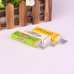 Chewing-gum à chocs électriques et jouet <span class=keywords><strong>de</strong></span> blague magique pour les <span class=keywords><strong>blagues</strong></span> <span class=keywords><strong>de</strong></span> rue Comédie facile Fournitures <span class=keywords><strong>de</strong></span> fête <span class=keywords><strong>de</strong></span> <span class=keywords><strong>vacances</strong></span> adaptées au poisson d'avril - Product Image 3