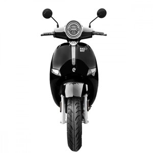 Scooter Eléctrico RACCEWAY JLG-E-MOTO Negro, 3000W de Potencia, Motor de 1000W, Llantas Sólidas de 8 Pulgadas, Alcance de 80km, 85km/h, 150kg, Desmontable, Estilo Europeo - Product Image 4