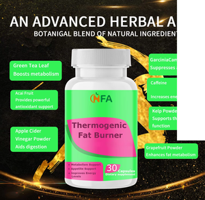 Cápsulas Termogénicas Quemagrasas OEM ODM, Mezcla Botánica Herbal Avanzada, Potenciador del Metabolismo, Supresor del Apetito, Potenciador de Energía - Product Image 6