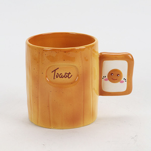 Assiette de service <span class=keywords><strong>en</strong></span> céramique <span class=keywords><strong>en</strong></span> forme de pain I Love Croissant avec poignée - Product Image 5