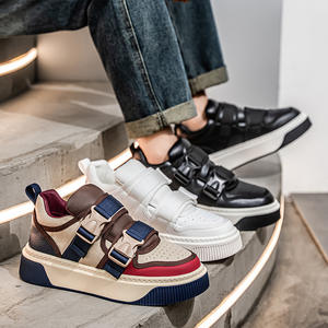 Zapatos de hombre Primavera Verano 2026, estilo HK, con suela gruesa, transpirables, estilo skate, virales, versátiles, para transmisiones en vivo - Product Image 1