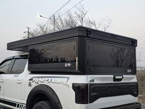 Tenda da Tetto per Camion TP07W Aggiornata con Finestre Panoramiche, Guscio per Camper con Porta Apribile in Vetro Temperato - Product Image 4