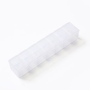 กล่องใส่ยาพลาสติกแบบพกพา 7 ช่อง สำหรับขายส่ง - Product Image 3