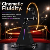 Robot Glambot Commercial DSLR pour Événements et Fêtes, avec Bras Robotique et Caméra pour Selfie en Libre-Service
