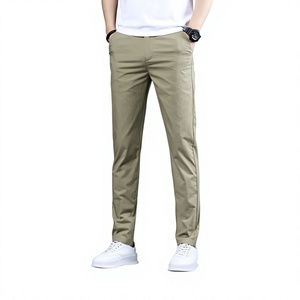 Pantalones Chinos Casuales de Lona para Hombre a Bajo Precio, Transpirables, Ecológicos, de Cintura Alta, Servicio OEM, Hechos en Bangladesh - Product Image 5