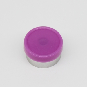 Tapa de Botella Farmacéutica Lisa Violeta de 13 mm, Sello de Tapa Desprendible, Fabricante - Product Image 5