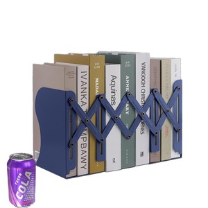 Adjustable Bookends <b>Extendable</b> Book Rack Plastic For <b>Desk</b> Bookshelf Storage Organizing Heavy Books Support Stand - Product Image 5