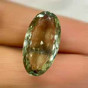 Quartz Améthyste Vert Naturel, Pierre Précieuse Non Montée, Taille 20-30MM, Formes Mixtes Ovale, Poire, Ronde, Facettée - Product Image 1