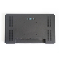 15.6 pouces de large température 1000 nits luminosité moniteur anti-éblouissement avec interface DVI panneau d'écran tactile 10 points